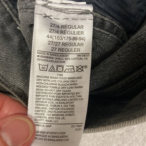 NWT Gap 27 4R cheeky short high rise low stretch - Picture 7 of 8